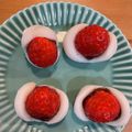♡♡（＾Ｏ＾）♡♡'s cooksnap of when they made いちご大福♡業務スーパーのぷち大福で.