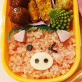 たけまいち's cooksnap of when they made ブタさん弁当.