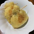 ramieru's cooksnap of when they made 大根葉の巾着焼き.
