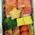 のんママ's cooksnap of when they made チーズベーコン巻きおにぎり.