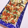 かわゆう1211's cooksnap of when they made 幼児食おやつにも☆鮭と小松菜のお好み焼き.