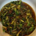 クロクロクローバー's cooksnap of when they made 大根の葉で！ごはんのお供に甘味噌炒め.