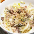 ♪ミチル♪'s cooksnap of when they made シャキシャキ長ネギと鯖缶の旨ナムル.