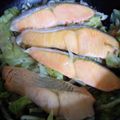 まりゆりひろこ's cooksnap of when they made 塩鮭のフライパン蒸し.