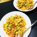 J_son's cooksnap of when they made ニンジンとピーマンの彩りチャーハン.
