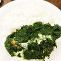 ガリ☆トトロ's cooksnap of when they made チキンサグカレー（ほうれん草カレー）.