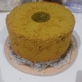 クックZPGJLL☆'s cooksnap of when they made しっとりふわふわ抹茶シフォンケーキ17㌢.