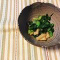yesmama's cooksnap of when they made 小松菜とほうれん草の辛子あえ♪.