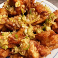 前田なおなお's cooksnap of when they made から揚げ等で油淋鶏風.