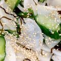 キロリン's cooksnap of when they made 大根とキュウリの塩昆布あえ.