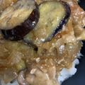 H♡S's cooksnap of when they made 煮詰めるだけ！なすと鶏肉のしぐれ丼.