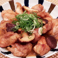 あーこ姐's cooksnap of when they made 材料２つ＊鶏肉と椎茸の塩にんにく炒め.
