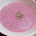 お塩と砂糖's cooksnap of when they made 春のスープ♪紅くるり大根のポタージュ.