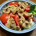 ☆さぶ☆☆'s cooksnap of when they made ＊トマトと豆腐の豚しゃぶ胡麻だれ和え＊.
