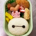 Chaaa_room's cooksnap of when they made キャラ弁☆ベイマックス.