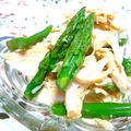 ママdeko's cooksnap of when they made ささみとアスパラのサラダ･レモンソース.