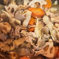 武士道56's cooksnap of when they made 根菜の煮物　れんこん、ゴボウ、にんじん.