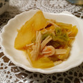 あきつま（杏花☆）'s cooksnap of when they made 白菜と桜えびの蒸し煮.