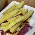 デコレ's cooksnap of when they made レンチンでさつまいもの塩バターソテー♥.