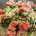 saki1010's cooksnap of when they made 和風♪アボカドトマト.
