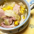 バウチャン's cooksnap of when they made ホッとするキャベツとソーセージのスープ。.