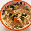 りおちーmama's cooksnap of when they made [幼児食]野菜たっぷり納豆卵うどん.