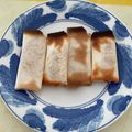 neko9's cooksnap of when they made 春巻きの皮アップルパイ.
