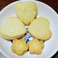 よーコ。's cooksnap of when they made 型抜き簡単サクサククッキー！卵不使用.