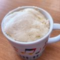 エビグラタン❅'s cooksnap of when they made 簡単♡ふわふわマグカップケーキ.