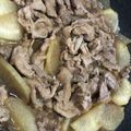 ユカtoマオマオ's cooksnap of when they made 大根と豚肉の生姜焼き☆.