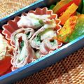 ｊｏｃｏｍｏｍｏｌａ's cooksnap of when they made 簡単☆豚肉のチーズ挟み焼き.