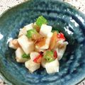＊＊ラテ＊＊'s cooksnap of when they made 山芋とオクラの梅和え.