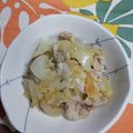 くネコまろす's cooksnap of when they made リンゴで柔らか美味♪豚の生姜焼き.