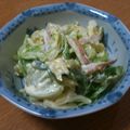 レオン犬's cooksnap of when they made ちくわ♡♥キャベツレモンマヨ和え.