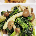 ちょちょこ✫'s cooksnap of when they made ♡ほうれん草&しめじの胡桃ゴマ味噌和え♡.