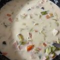 しーちゃん❤︎❤︎'s cooksnap of when they made クラムチャウダー.