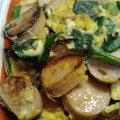 クック05QWLU☆'s cooksnap of when they made ニラとウインナーの玉子とじ.