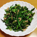 55才のおじさん's cooksnap of when they made 春菊とツナの簡単胡麻和え.