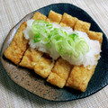 いなばっくす☆'s cooksnap of when they made カリカリ油揚げの生姜焼き♡大根おろし添え.