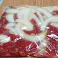 チビ太ﾁｬﾝ's cooksnap of when they made 味付け冷凍：牛切り落としの焼肉.