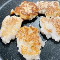 highzi's cooksnap of when they made 簡単 混ぜるだけ れんこんもち.