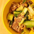 かえでママ！'s cooksnap of when they made 【時短10分】牛肉と小松菜のピリ辛炒め.