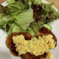 ポメちょん's cooksnap of when they made 業務スーパー！チキンカツ南蛮！.