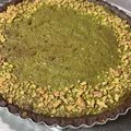 菓子女's cooksnap of when they made 抹茶とチョコの♪アマンディーヌ（タルト）.