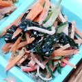 ポニーリボン's cooksnap of when they made にんじんとかにかまの梅わかめ和え♪.