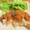 ★りなんち★'s cooksnap of when they made オリーブとケイパーのトマトソース.