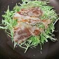 B☆Y's cooksnap of when they made 水菜のシャキシャキチヂミ.