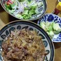 や～たん食堂's cooksnap of when they made 豚こま肉でも柔らか！しょうが焼き.