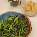 saorin's cooksnap of when they made 間引き大根のナムル.