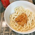 ぶたぶた☆こぶた's cooksnap of when they made シラスたっぷりの焼きうどん・納豆載せ.
